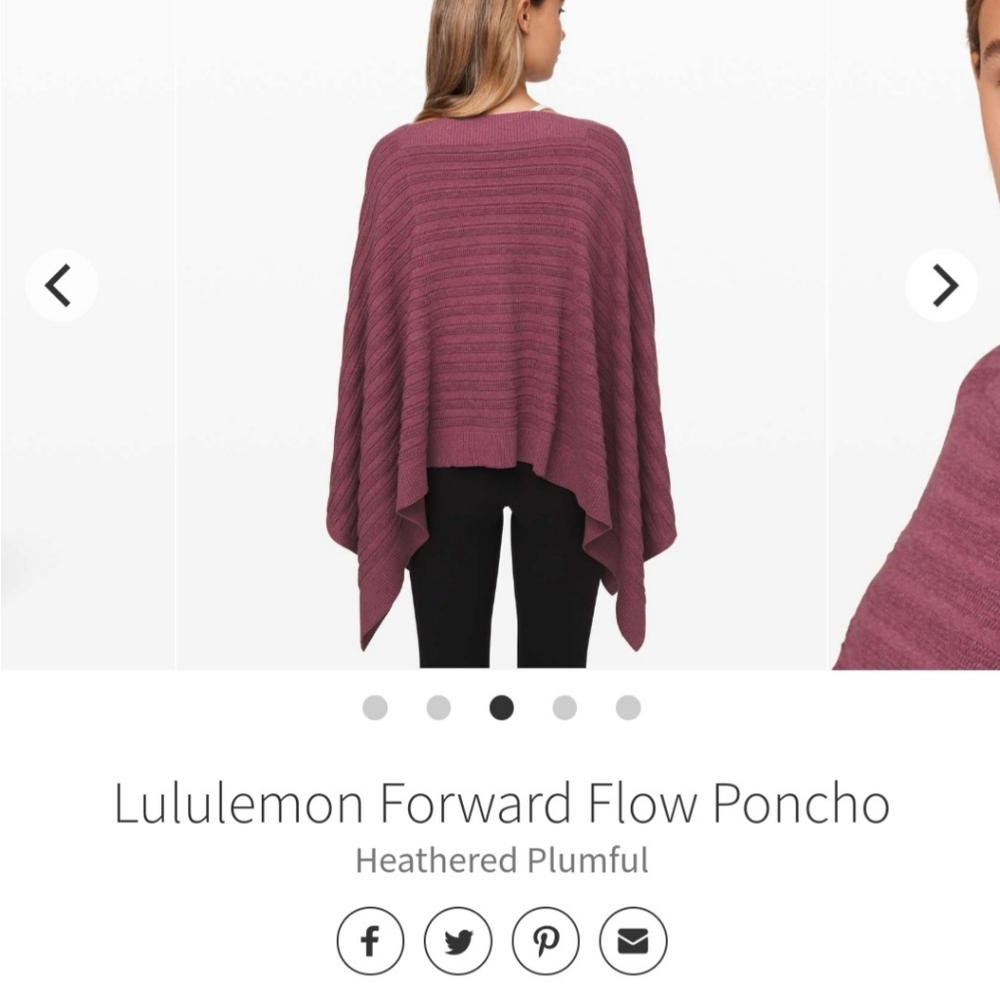 Lululemon Forward Flow Pancho
